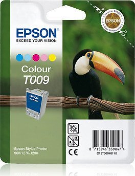 Original Epson Tinten Patrone T009 farbig für PM 3700 1270 1280 1290 Stylus Phot