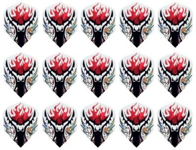 5 Sets Harrows Hologram Standard Dart Flights - Ships w/ Tracking - Tribal