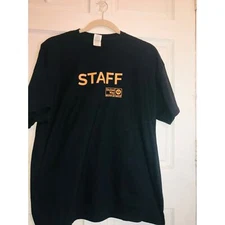 GILDAN Ultra Cotton T-Shirt Men's XXL Short Sleeved Black