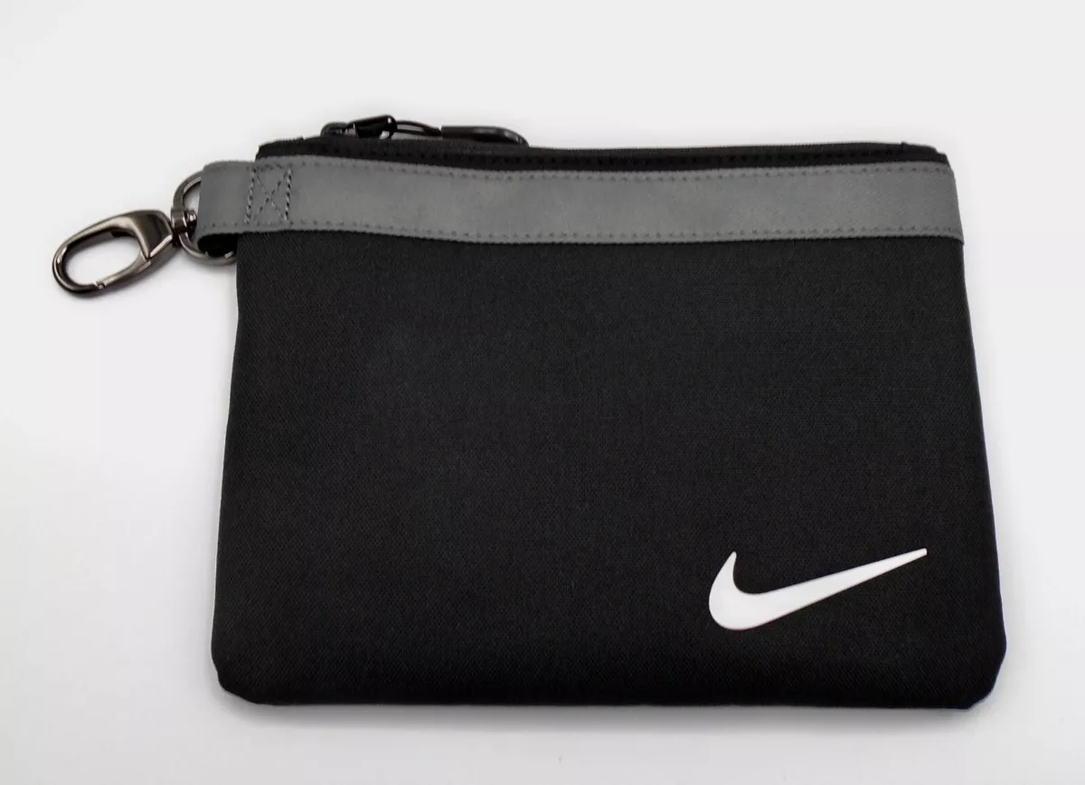 Nike Phenom Pouch Bag Sports Travel Adult Unisex Black Iron Grey White
