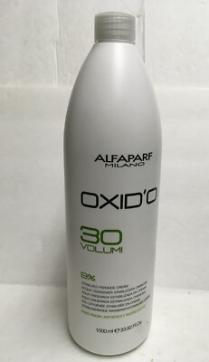 Alfaparf Milano Oxid'o 30 Volume 9% Stabilized Peroxide Cream 33.81 Oz