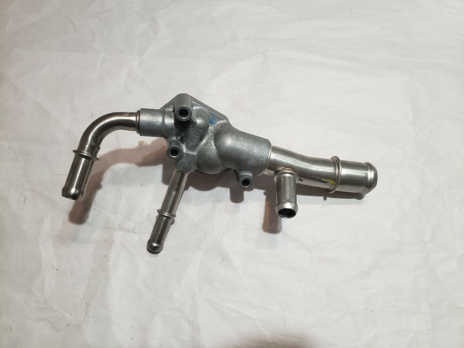 12K MILES GM OEM Engine Coolant Thermostat with Housing 12603830  