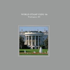 RARE! FDC WORLD STAMP EXPO '89 CEREMONY PROGRAM~ Envelopes, Post Cards, Aerogram