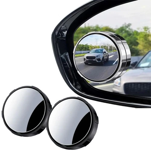 Espejos de punto ciego universales para automóviles con rotación de 360°, 2 Pack