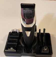 Wahl All In One Rechargeable Beard and Mustache Detail Trimmer for Men. Black.