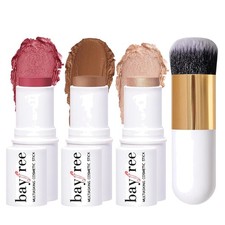 Luxurious Cream Makeup Sticks - Blush, Highlighter  Bronzer for All Skin Tones