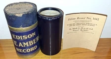 EDISON BA CYLINDER RECORD 1642 ST. MARK 4:35 TO 41 & PEACE BE STILL- REV. MORGAN