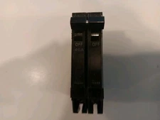 BOX OF 10  GE THQP240 2P 40A 120/240V Plug-On  Circuit Breaker. See description.