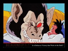 Goku Giant Monkey 4 DragonBall Z 1998 Trading Card