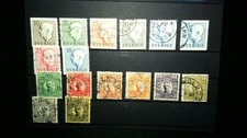 ʘ Sweden 1911-60 King Series Gustav V/VI Stamped (Stamps G120)