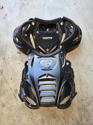 No Fear Stratos Chest Protector Black Motocross Dirt Bike Youth Kids