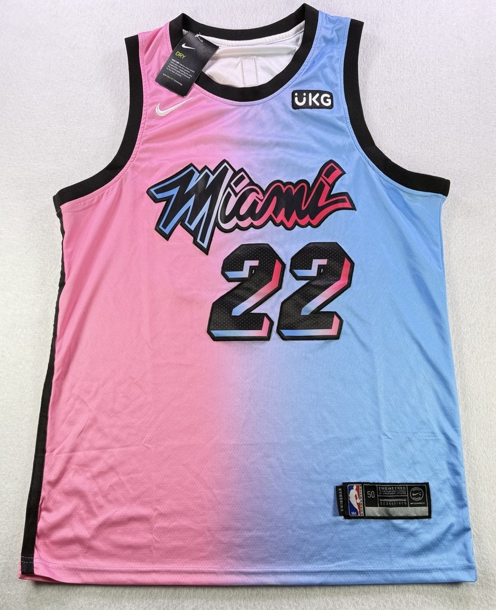 Nike Miami Heat Jimmy Butler #22 2021 Vice City Edition Nike Miami Heat Jimmy Butler #22 2021 Vice City Edition