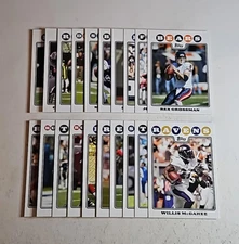 2008 Topps Football Base Set Pick Your Own (Choice) NM