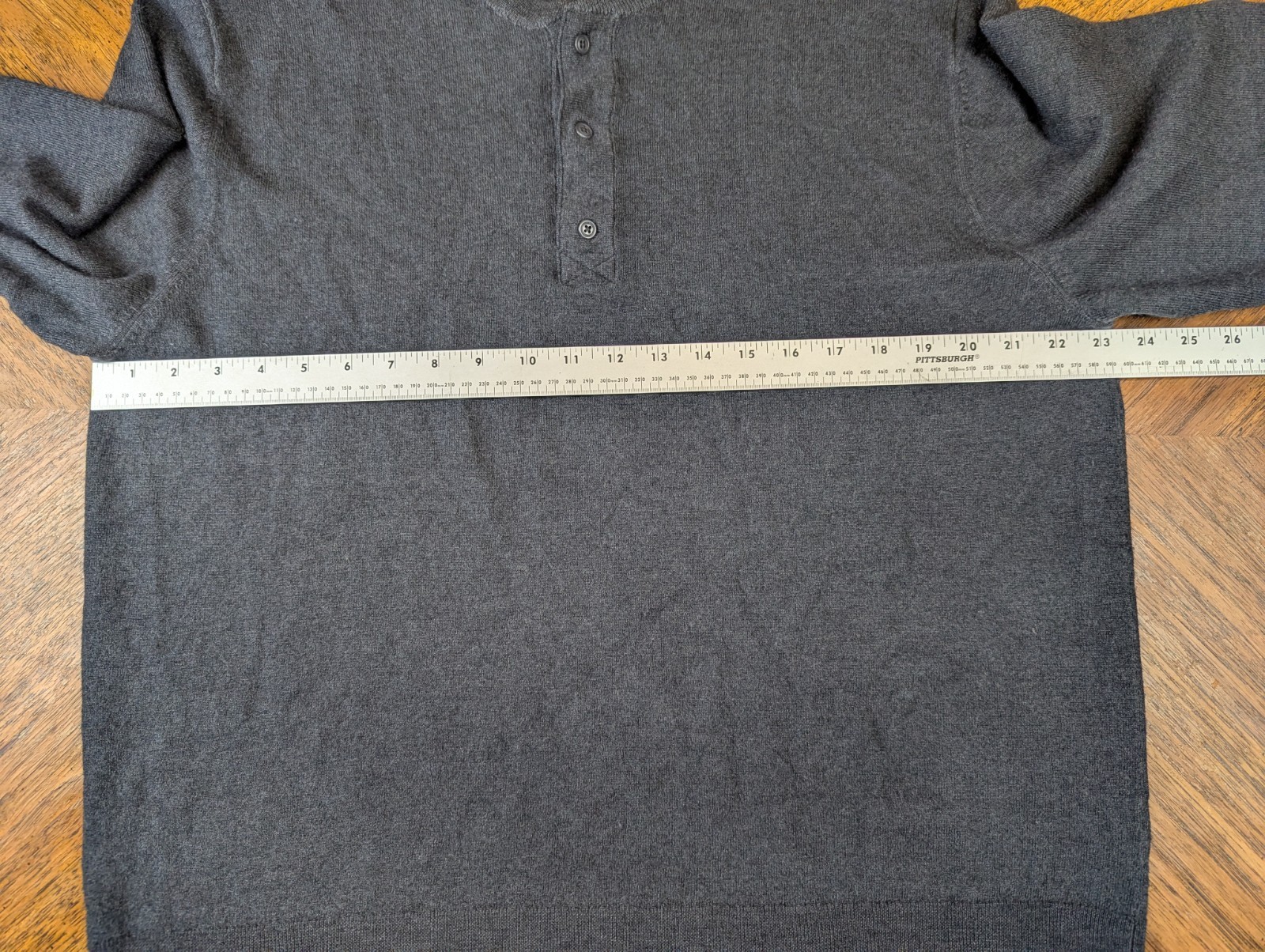 Pendleton Dark Gray Pullover Sweater Size 2XL XXL… - image 5