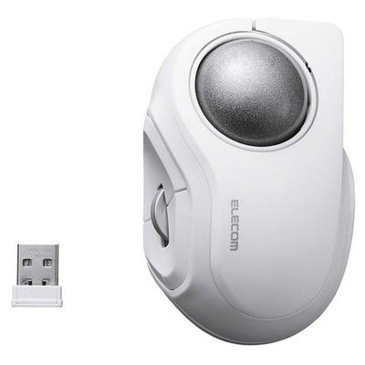 Elecom bitra Bluetooth 2.4GHz Wireless Trackball Mouse 34mm Ball M-MT2MRSWH