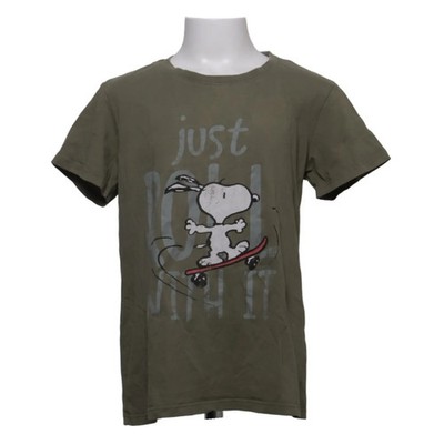 Peanuts, T-shirt, Größe: 134/140, Grün, Print, Unisex (Kinder) #itj