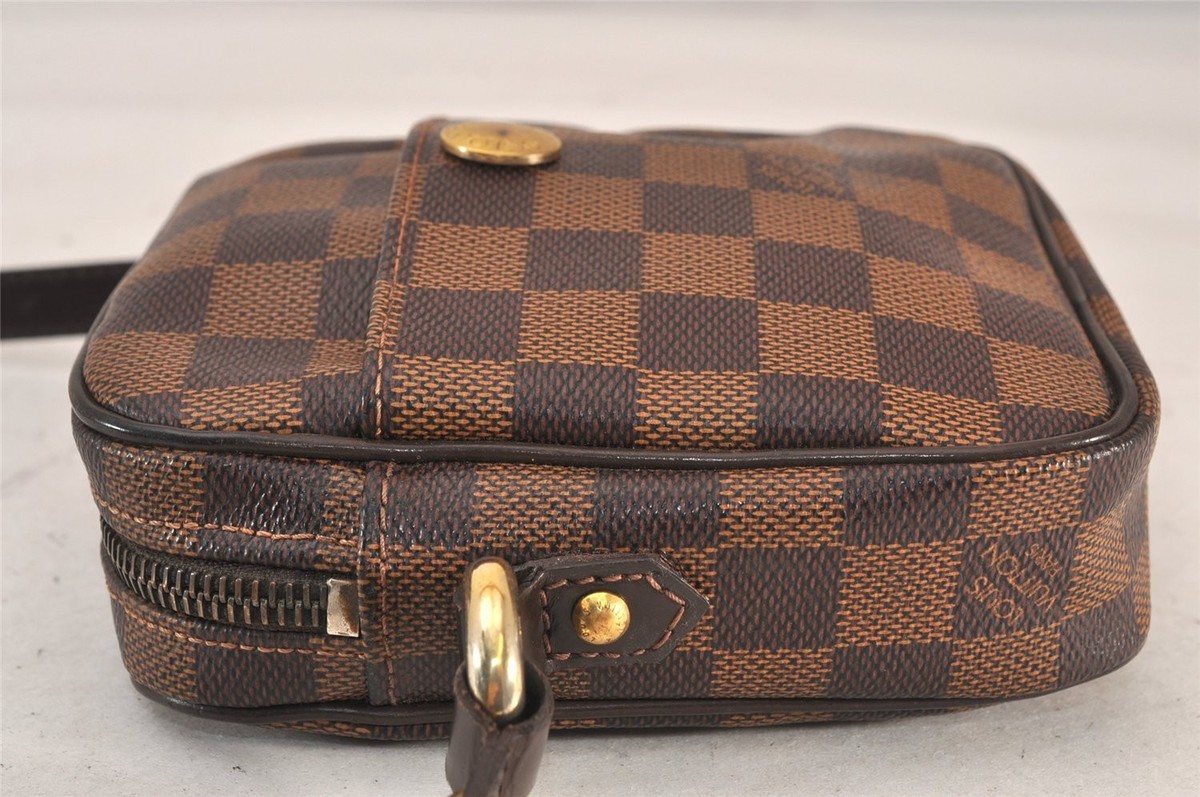 Authentic Louis Vuitton Damier Rift Shoulder Cross Body Bag N60009