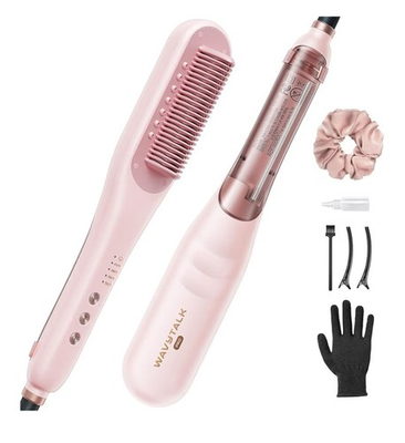 #ad Pro Steam Hair Straightener Brush Steamline Pro 3 in 1 Straightening Brush Steam $55.00