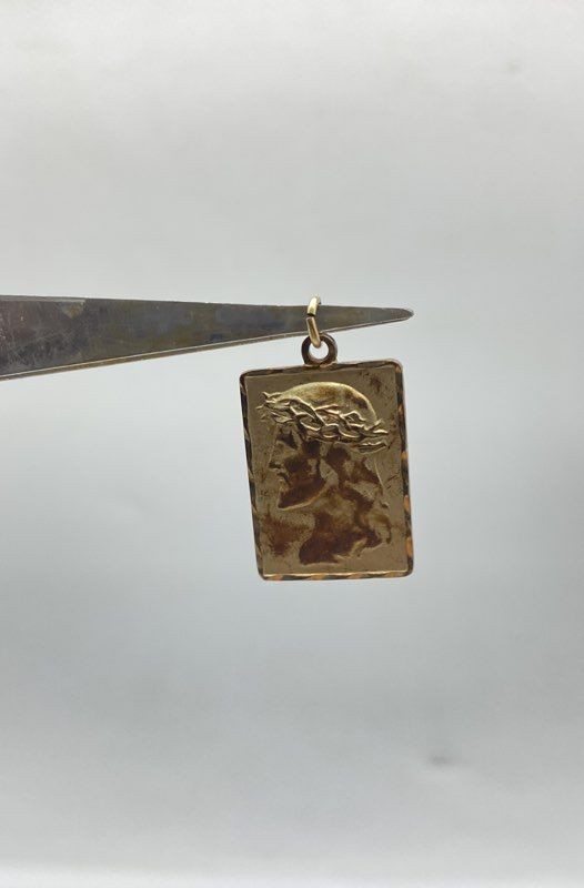 14k Gold Filled Jesus Crown of Thorns Pendant