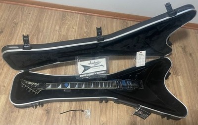 2010 Jackson USA KV2 King V Black Floyd Rose Seymour Duncan Excellent