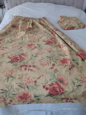 GORGEOUS SANDERSON CURTAINS LINED ex large cottagecore Olivia 104 w x 72 inch L