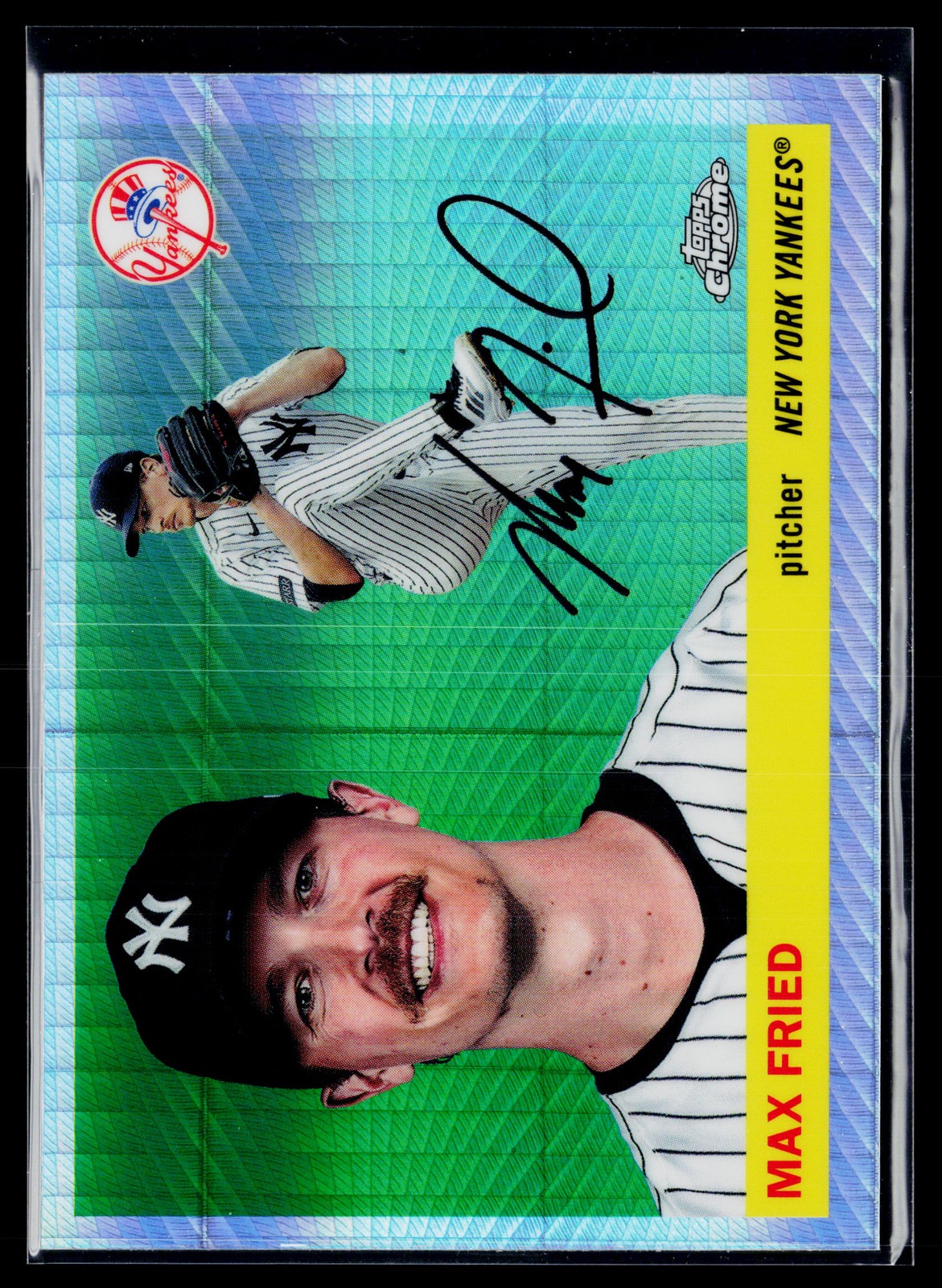 2025 Topps Chrome Platinum #94 Max Fried Prism Refractors