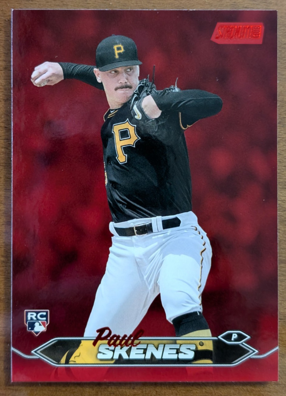 Paul Skenes 2024 Topps Stadium Club #237 Red Foil Price Guide