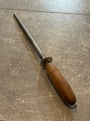 vintage swedish Eskilstuna knife sharpener steel rod sweden