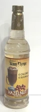 Jordan's Skinny Gourmet Syrups Sugar Free, Hazelnut, 25.4 oz, NEW *Ships Free*