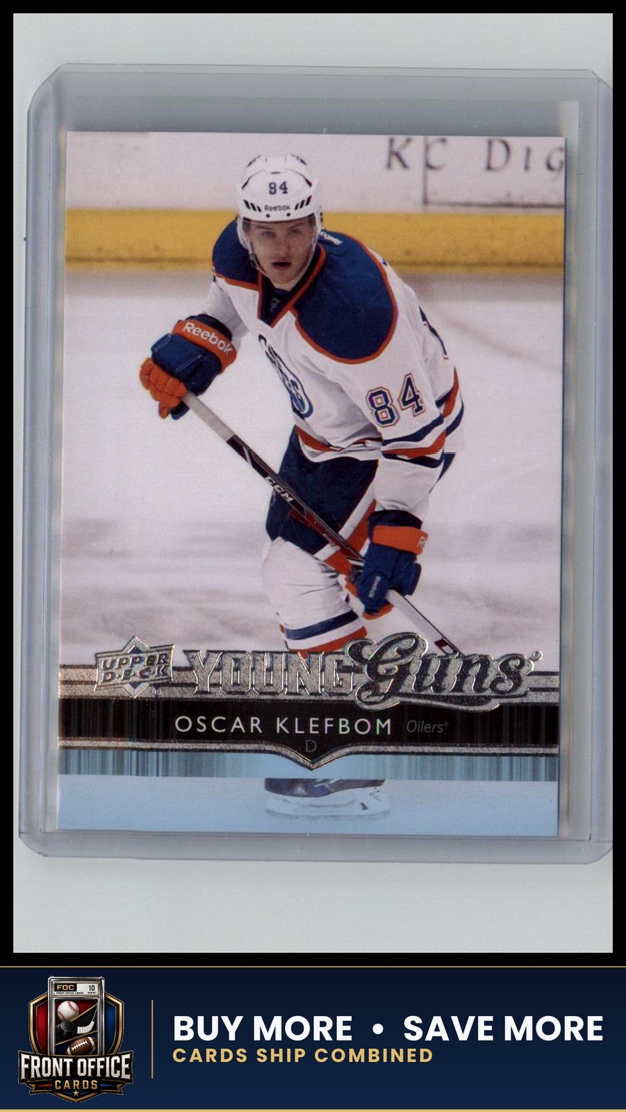 Oscar Klefbom 2014-15 Upper Deck #224 Edmonton Oilers Young Guns