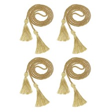 4 Pcs Graduation Cords, Graduation Tassel Honor Cords, Gold