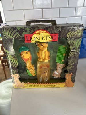Vintage The Lion King Shampoo ''Tame Your Mane'' Grooming Set  