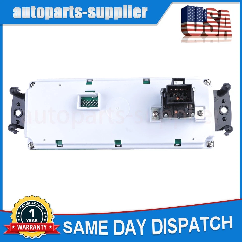 Панель модуля климат-контроля ОВК для 99-02 Chevy Silverado 1500 GMC Sierra 1500 - Изображение 3 из 4