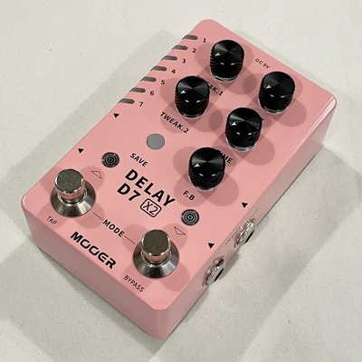 Mooer D7 X2 Verzögerung Pedal - Stereo Eingang, Kompakt Design, Gebraucht