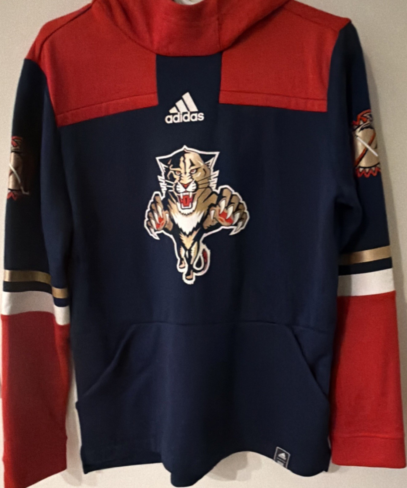 adidas NHL Licensed Florida Panthers Reverse Retro Hoodie L (runs small)