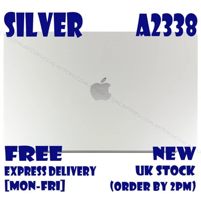 FOR APPLE For MacBook Pro A2338 Retina Display Full LCD Screen Assembly Late 2020 Silver
