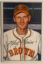 Marty Marion 1952 Bowman #85