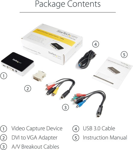 StarTech.com HDMI Video Capture Device - 1080p - 60fps Capture Card - USB Video - Picture 6 of 6