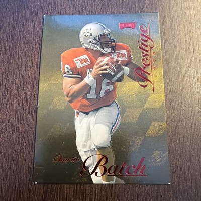 1998 PLAYOFF PRESTIGE ''GOLD'' CHARLIE BATCH ROOKIE SERIAL #D 23/25 ''RARE RC''#185
