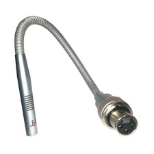 Gooseneck Microphone 18" Gooseneck Size XLR Type Silver