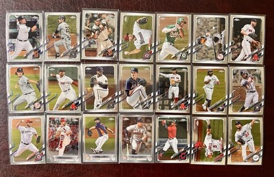 2021 & 2022 Topps Chrome Baseball All Star Lot - 21 cards