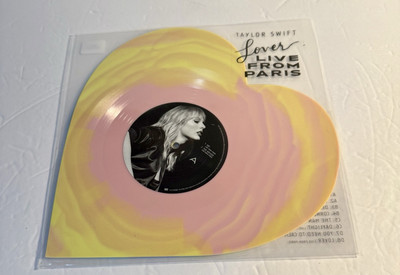Taylor Swift  Lover  (Love From Paris) Vinyl Colors Plus Elizabeth Taylor 45rpm