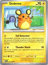 DEDENNE 029/088 C PERFECT ORDER POKEMON NM/M