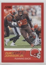 2019 Score Red Duke Johnson Jr #105 c4h
