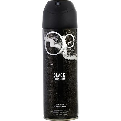 OP OCEAN PACIFIC BLACK for Him Men Fragrance Body Spray 5.0 oz 150 ml NEW CAN