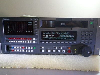 Alesis M20 ADAT Type II 20-Bit 8-Track Recorder LRC Remote Tested Working