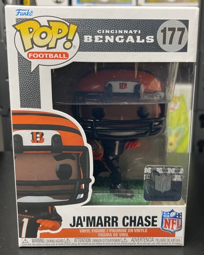JaMarr Chase Funko Pop #177 NFL Cincinnati Bengals