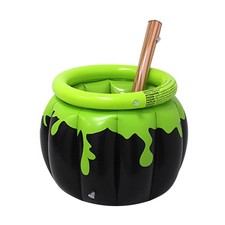  Drinks Buckets for Parties Extra Large Cauldron Halloween Beverage