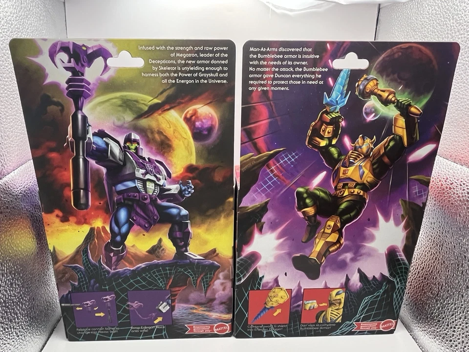 Mattel Masters of the Universe X Transformers Bumblebee & Megatron Skeletor - Image 3 of 4