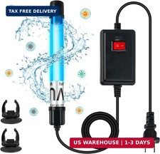 11W Aquarium UV Light for 55-150 Gallon Fish Tank Aquarium Algae Clean Light Gre